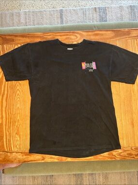 Vintage Black Sleeve Graphic Tee - Diana Ross & The Supremes Return to Love tour
